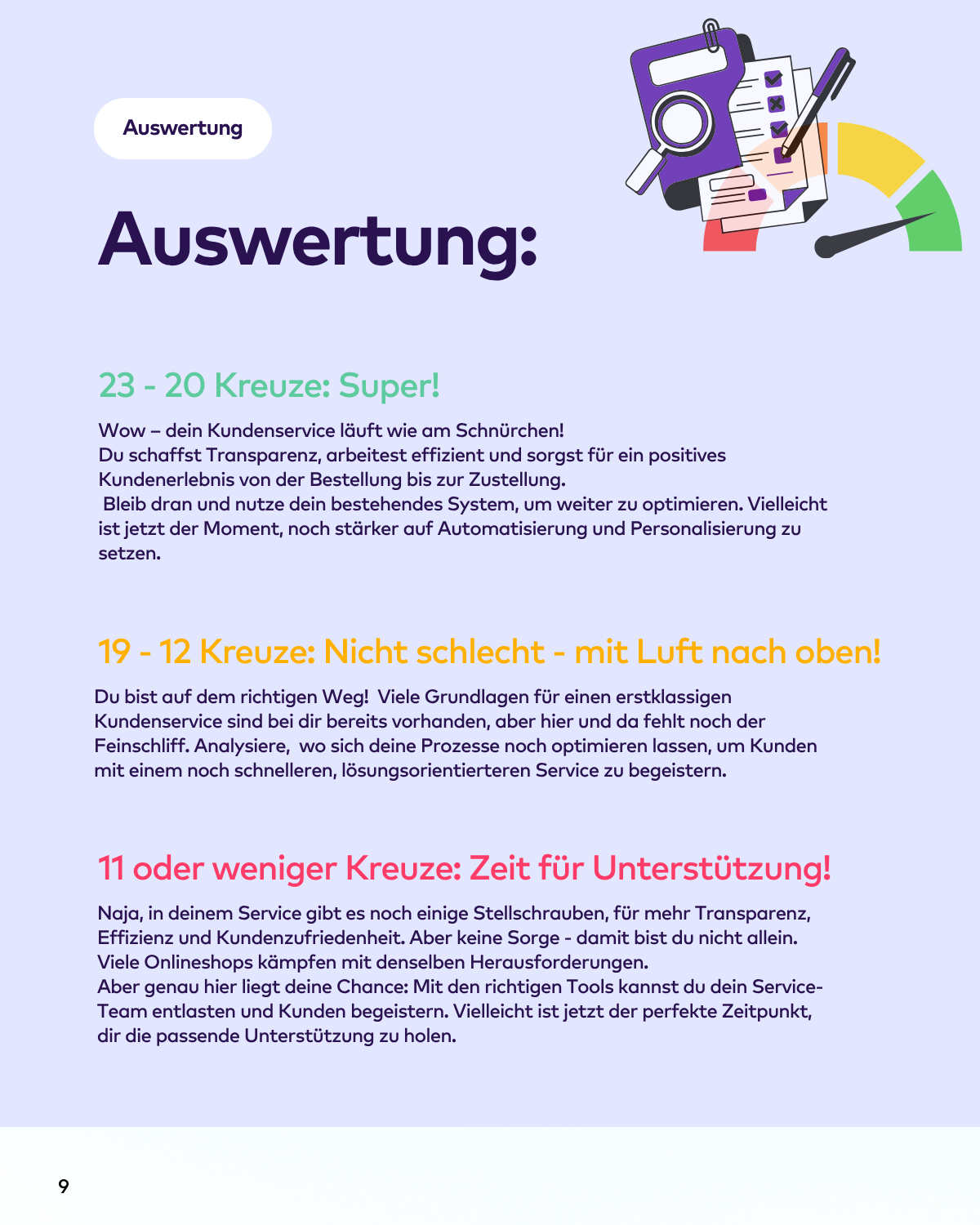 Checkliste Service - Seite 4