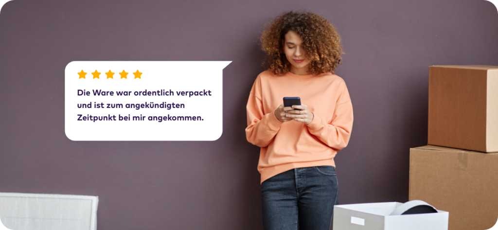 Warum lohnt sich der After Sales? Antwort: Die Ware war ordentlich verpackt und ist zum angekündigten Zeitpunkt bei mir angekommen.