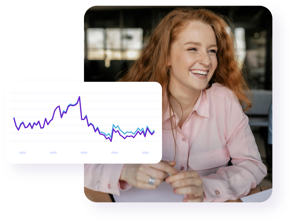 E-Commerce Effizienz Grafik