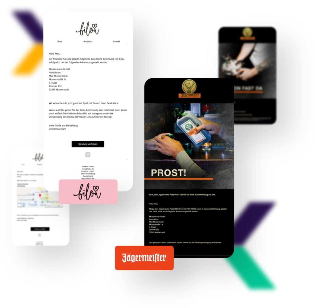 Erdt Concepts E-Mail auf dem Handy