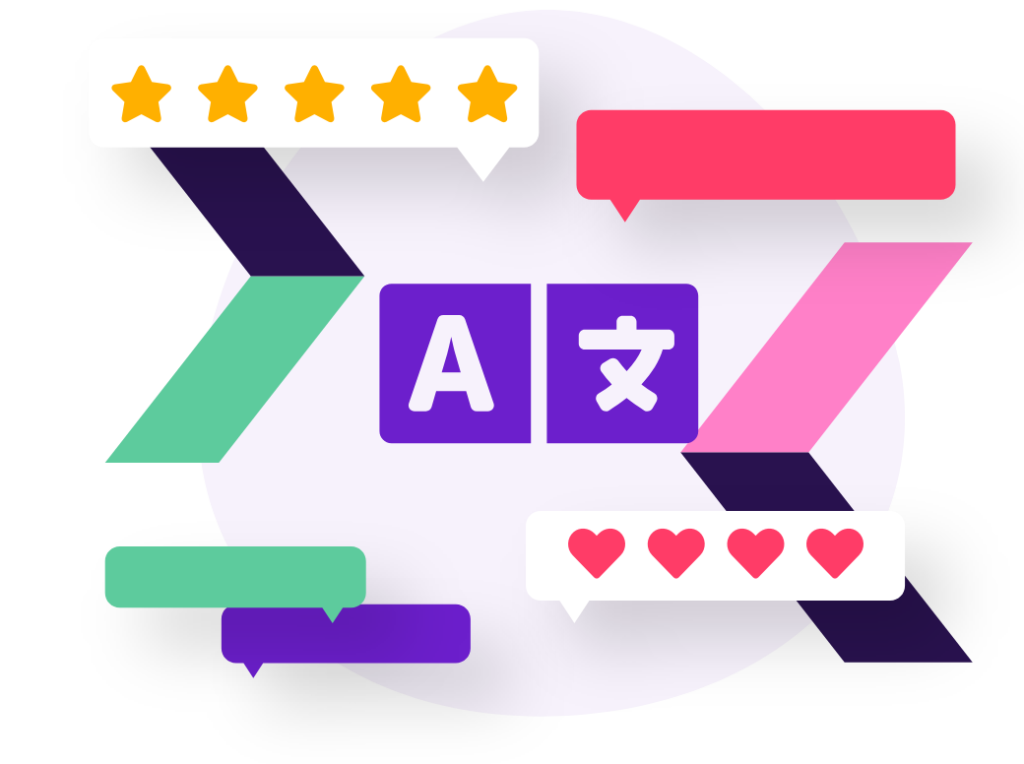 Versandkommunikation in mehreren Sprachen möglich