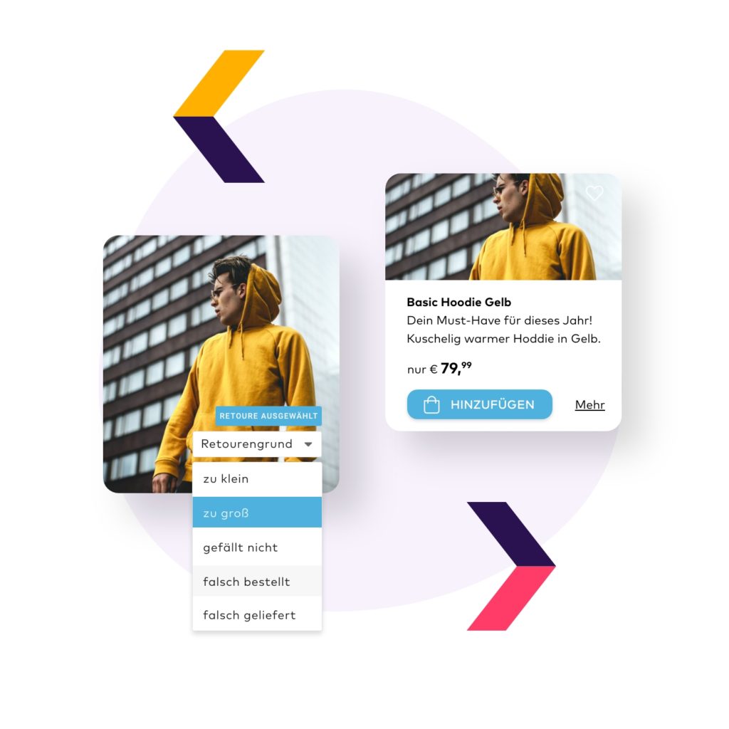 Retournierte Artikel können automatisiert wieder zum Verkauf angeboten werden.