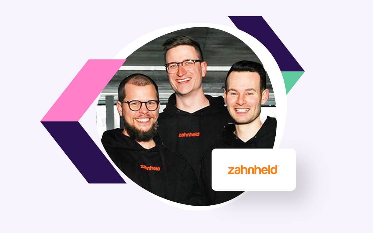 Moneymaker Fabian Bentz, CEO of Zahnheld