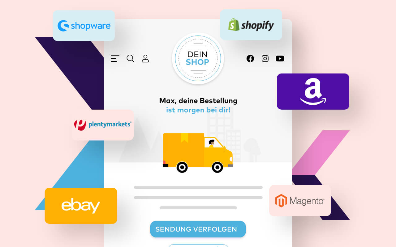 Multimandantenfaehige Versandkommunikation