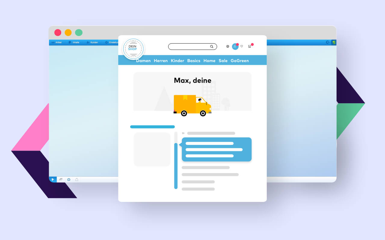 Track and Trace Seite